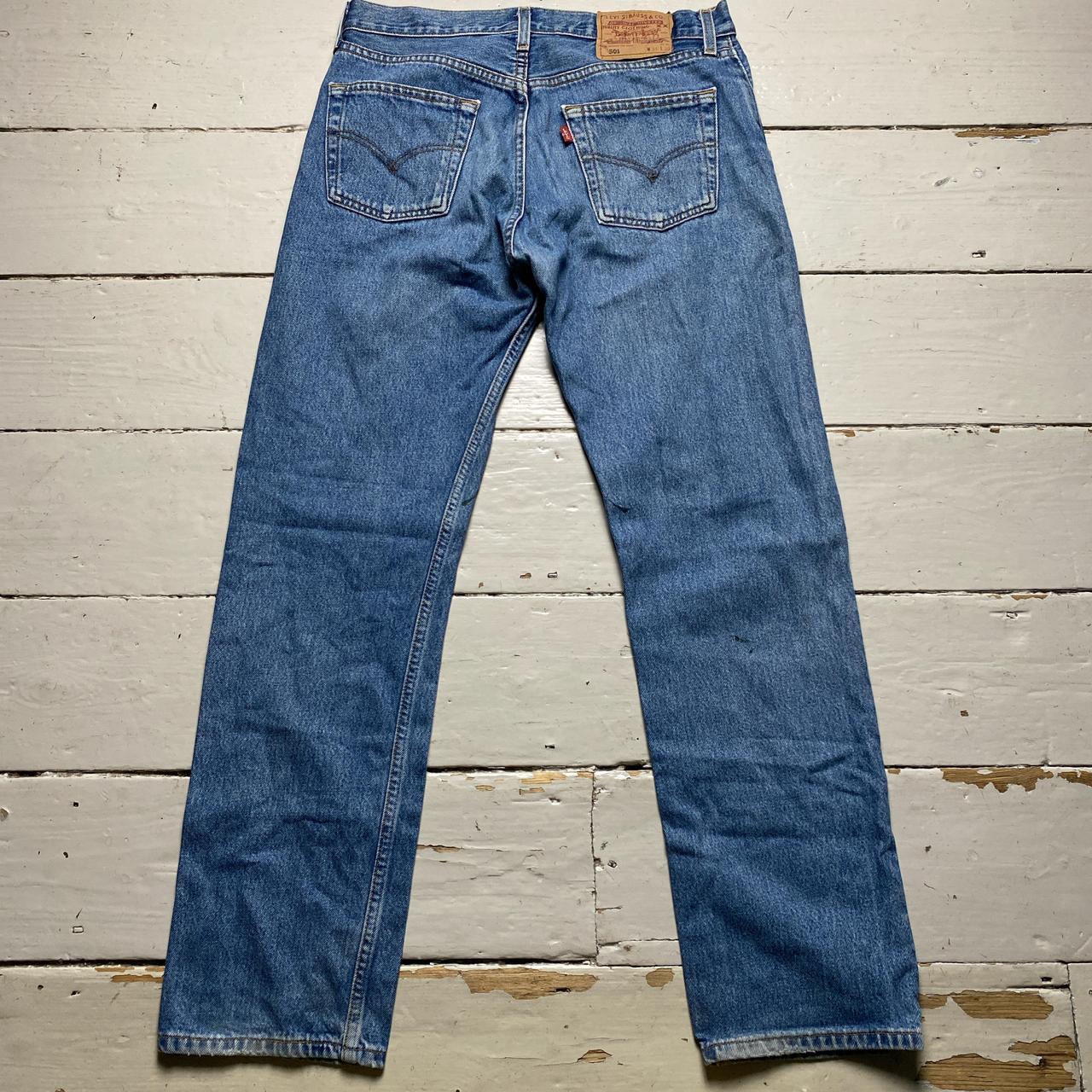 Levis 501 Baggy Vintage Light Blue Jeans