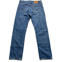 Levis 501 Baggy Vintage Light Blue Jeans (30W)
