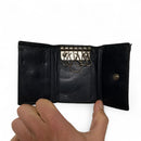 Gucci Black GG Supreme Monogram Leather Small Keyholder Case Wallet