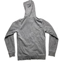 Nike Grey and White Swoosh Hoodie (S)