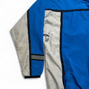 Nike Vintage 90’s Blue Black and Silver Windbreaker Jacket (XL)