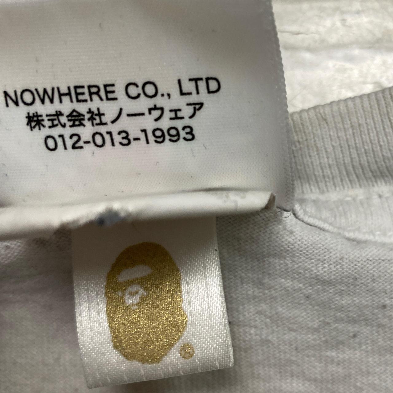 Bape A Bathing Ape White Classic T Shirt (2XL)