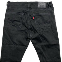 Levis Triple Black 512 Slim Straight Jeans (33W)