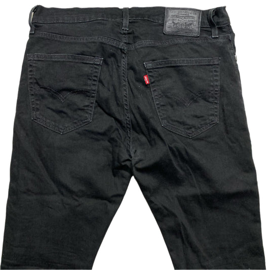 Levis Triple Black 512 Slim Straight Jeans (33W)