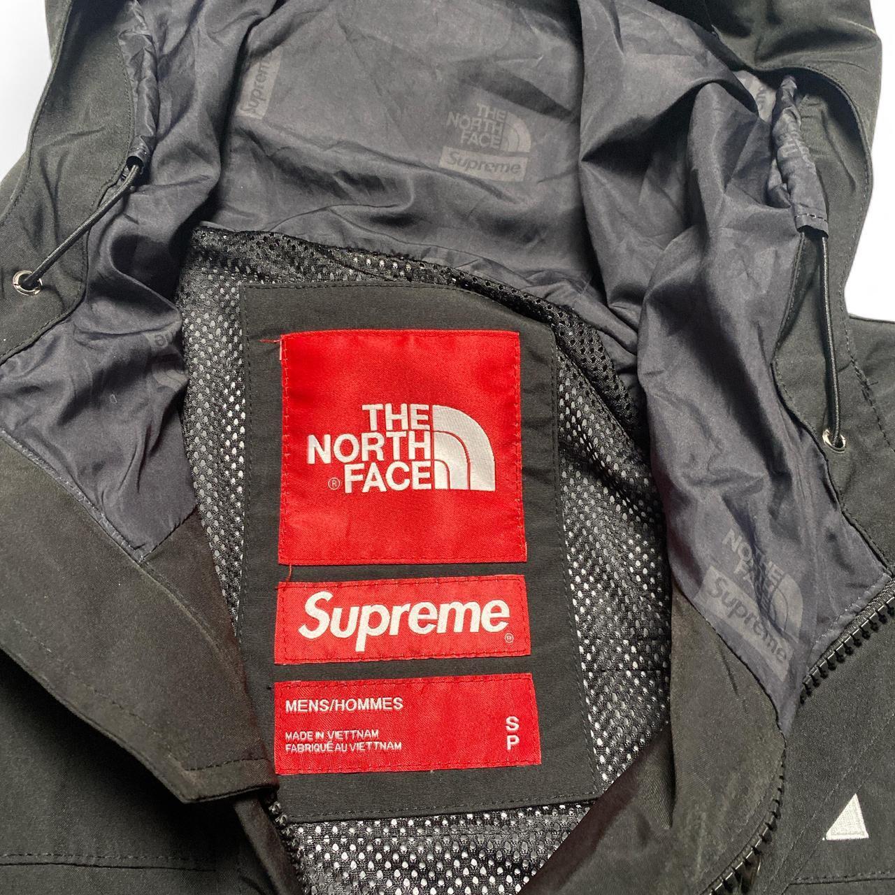 The North Face Supreme Black And White Cargo Windbreaker Militant Jacket