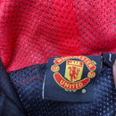 Manchester United Black and Red Windbreaker Shell Jacket (L)