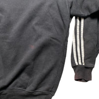 Adidas Black and White Vintage Jumper (L)