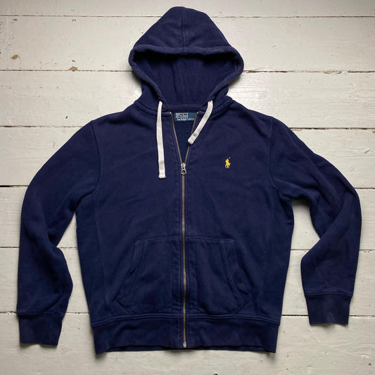 Ralph Lauren Polo Navvy and Yellow Pony Hoodie