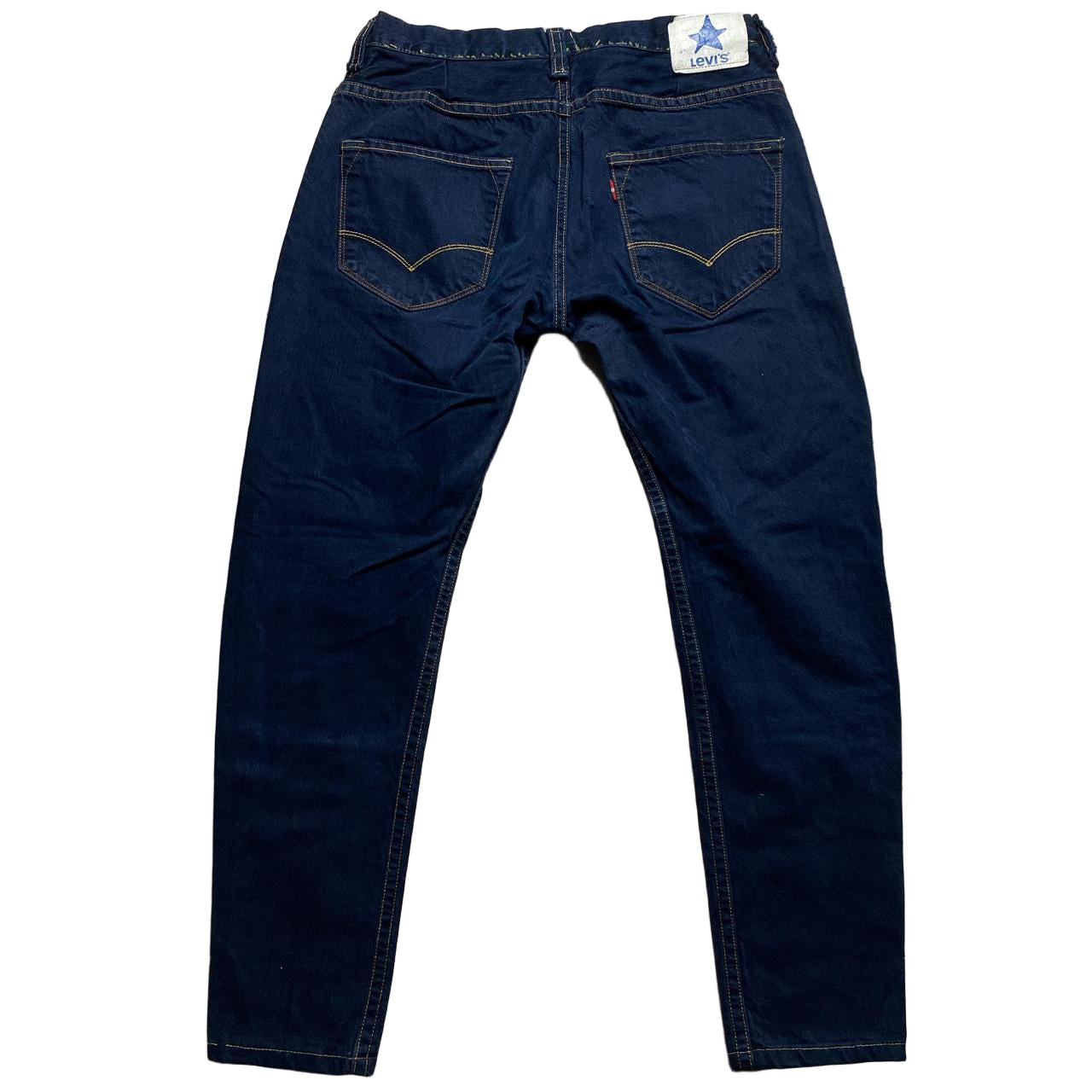 Levis Star 500 Navy Slim Fit Jeans (34W)