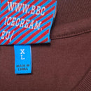 Ice Cream Burgundy and Yellow T Shirt (XL)