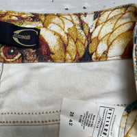 Just Cavalli Printed Butterfly Flowers and Birds Jeans (29W)