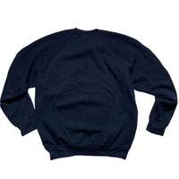 Crewneck Navy and White Jumper (M)