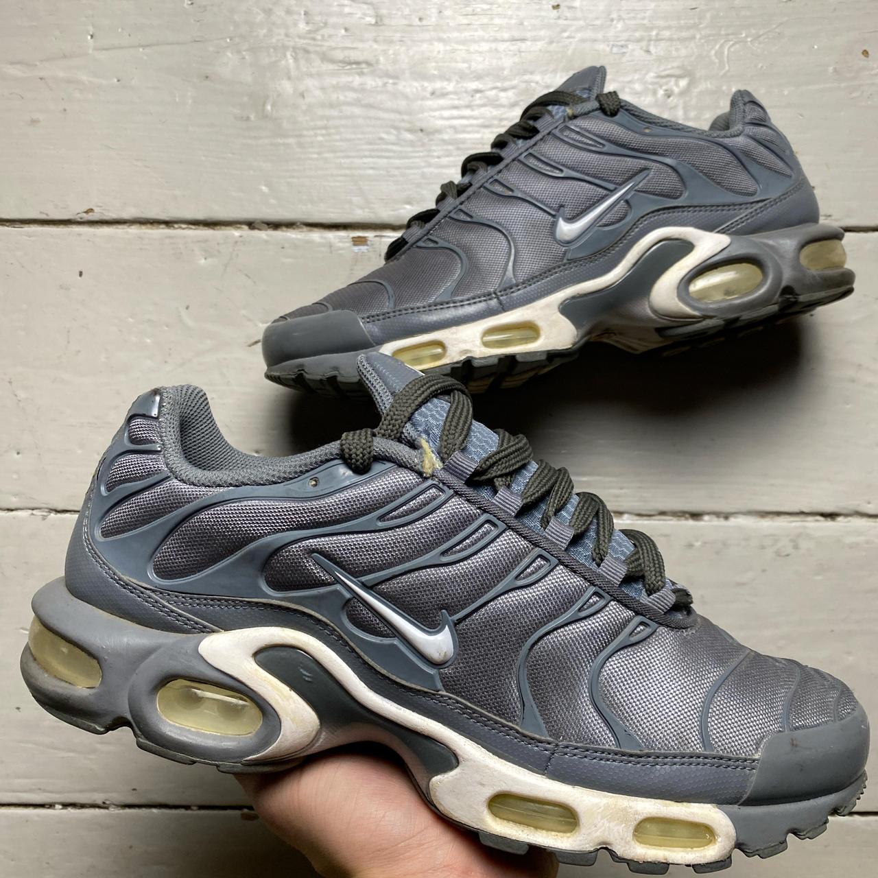 Nike Air Max Plus TN TXT Cool Grey and White