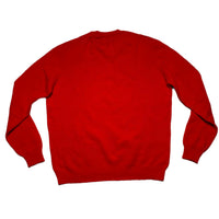 Jaegar Red Lambswool Red Jumper (S)