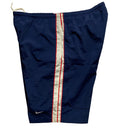 Nike Vintage y2k Navy Red and White Swoosh Shell Trackpant Shorts (XL)