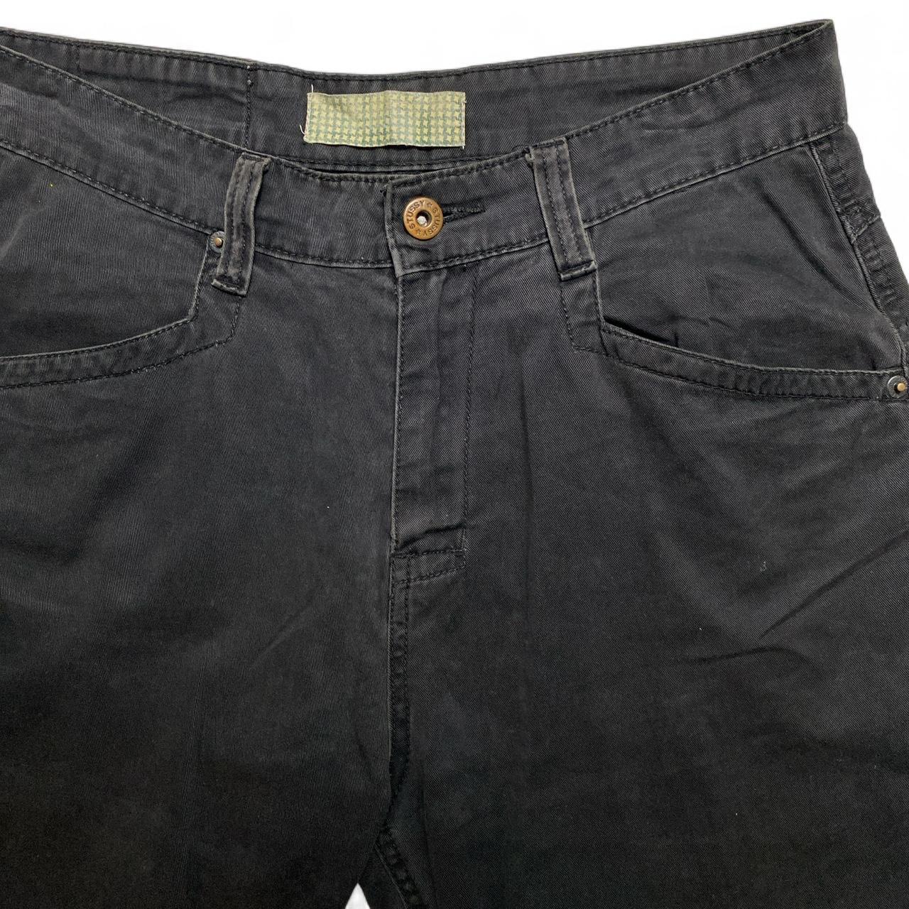 Stussy Vintage Black Jorts Jean Shorts (29W)