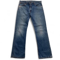 Levis 507 Vintage Baggy Light Blue Jeans (34W)