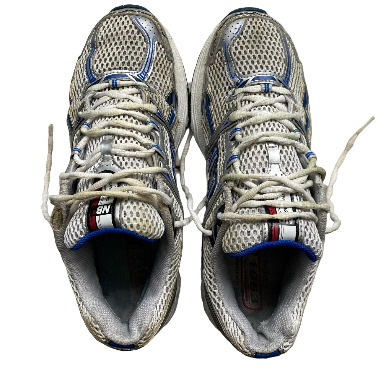 New Balance 1063 Silver and Blue Trainers (UK 9.5)