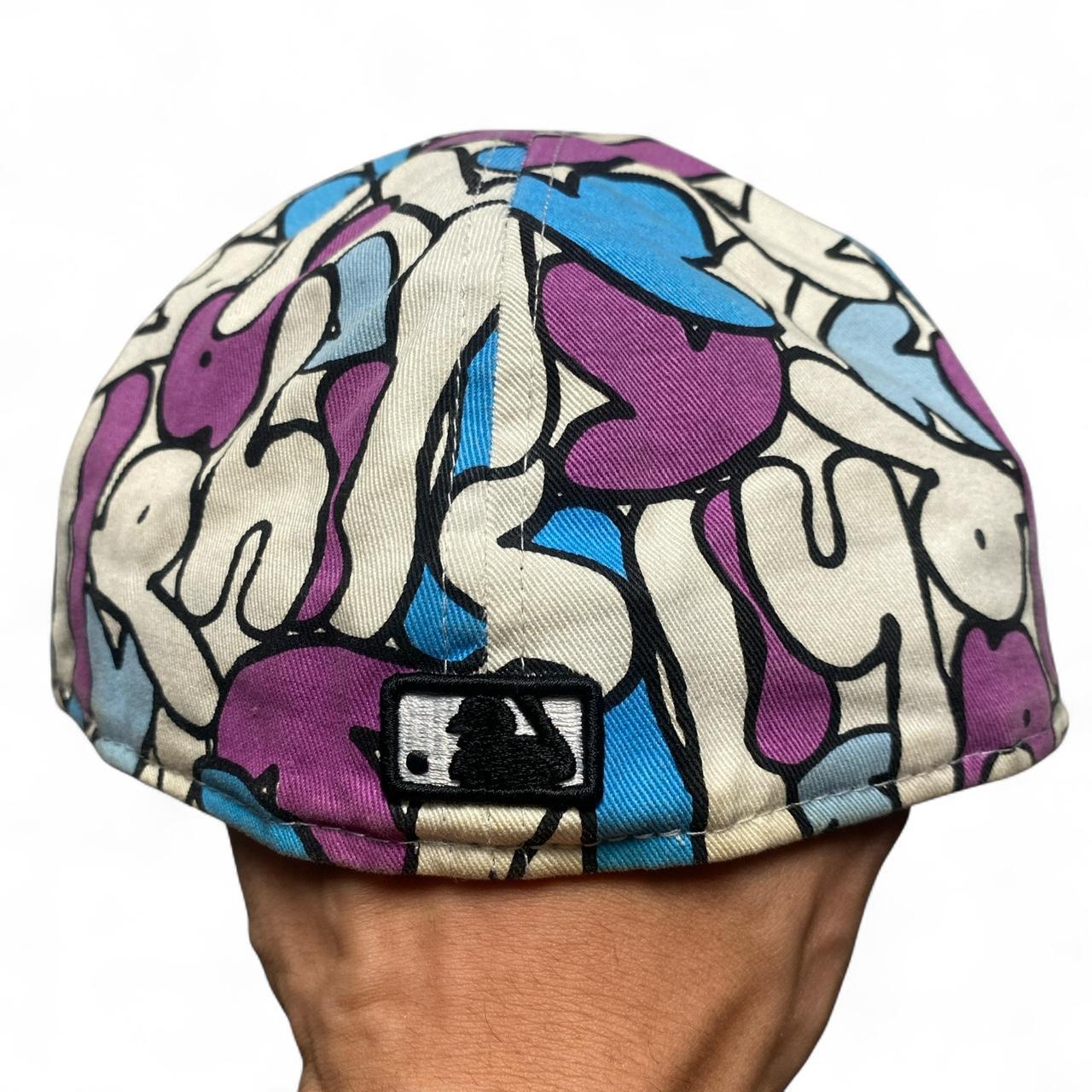Philadelphia Phillies Repeat P Logo Purple Blue and White Fitted Cap