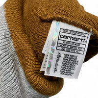 Carhartt Brown and Grey Beanie Hat