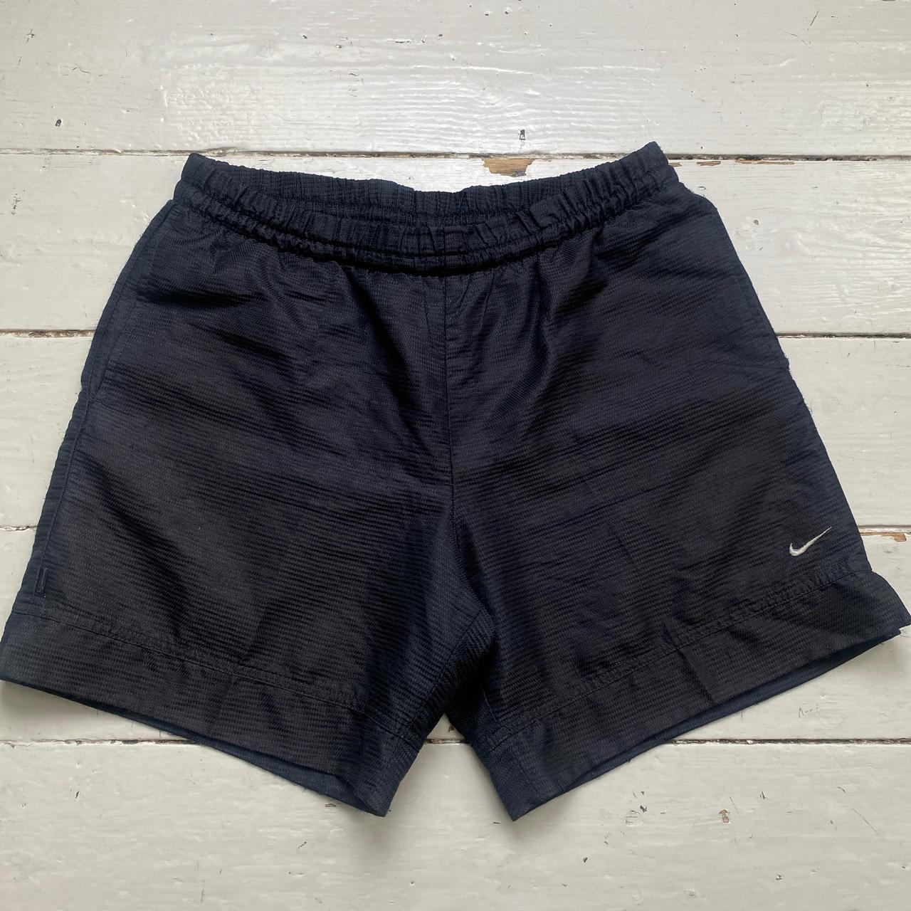 Nike Vintage Swoosh Black and White Shorts