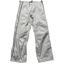 Nike Vintage y2k Shell Trackpant Baggy Bottoms Silver White and Black (S)