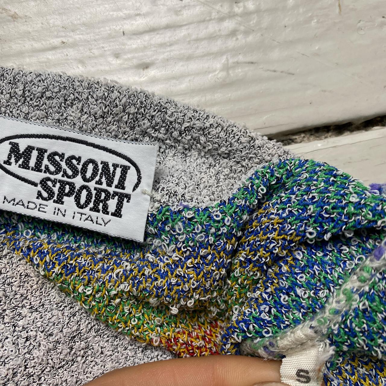 Missoni Sport Vintage Multi Colour Viscose Jumper