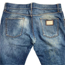 Dolce and Gabbana Vintage Silver Plaque Jeans (38W)