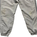 Adidas Silver and Grey Vintage Trackpant Shell Baggy Bottoms (L)