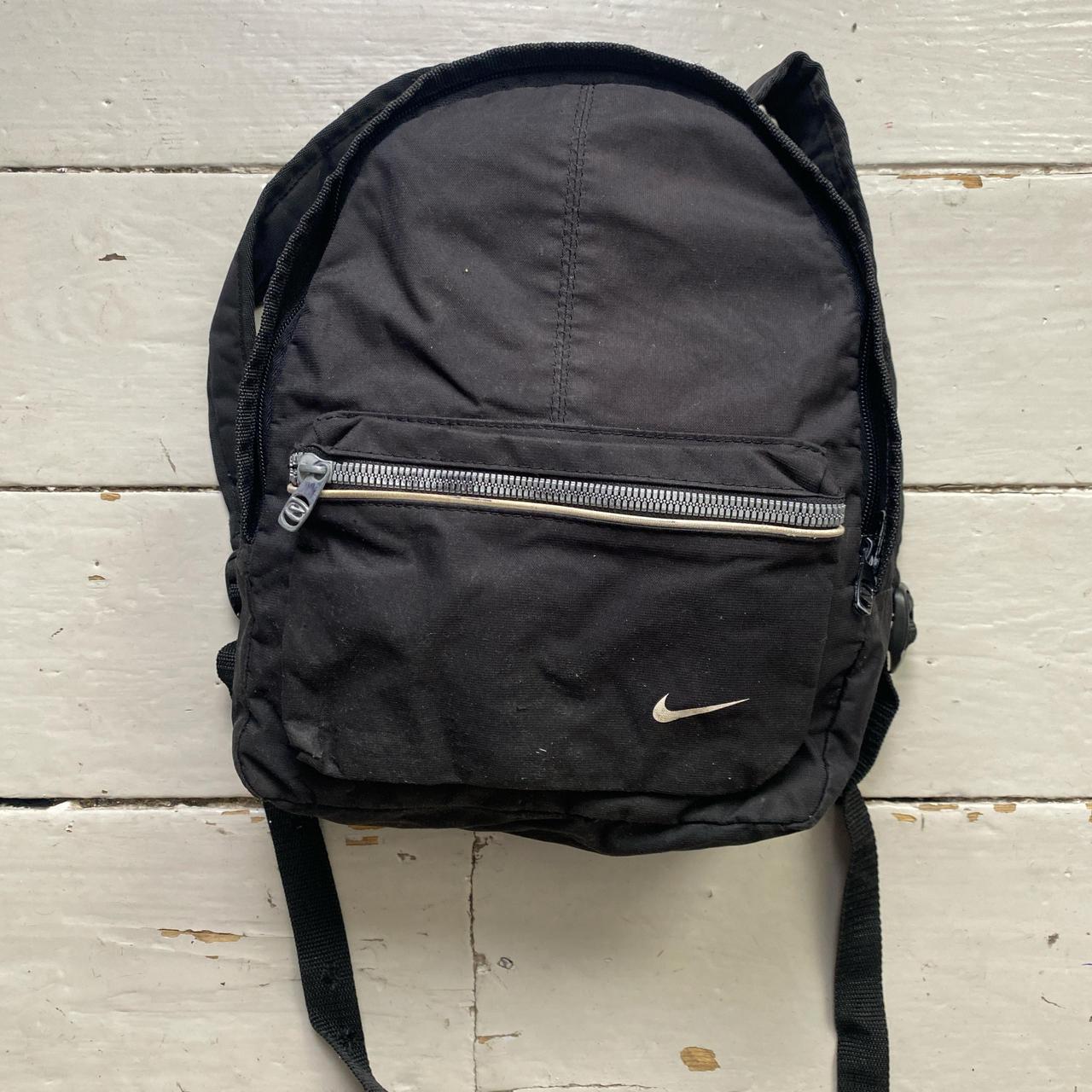 Nike Just Do It Black and White Bag Backpack