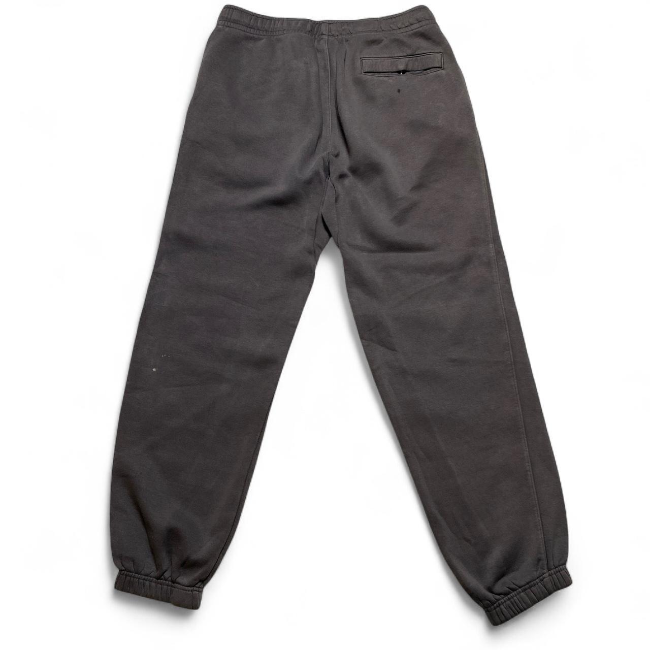 Nike Club Stitch Grey and Red Embroidery Joggers (S)