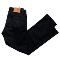 Levis 511 Jet Black Slim Jeans (32W)