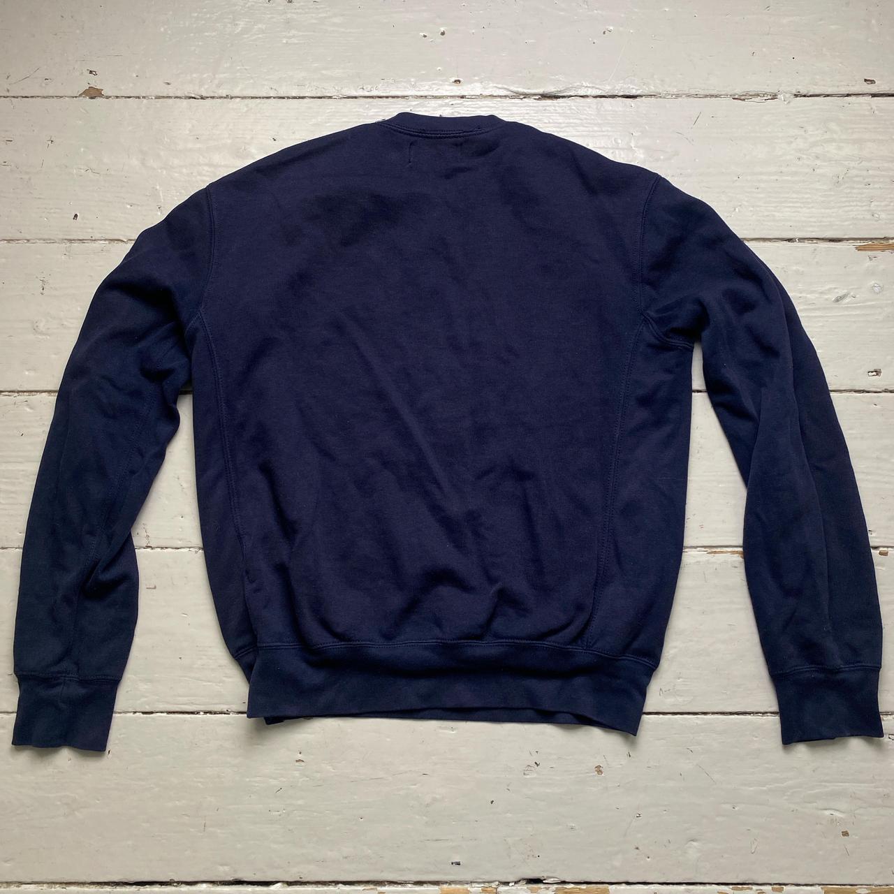 Ralph Lauren Polo Navy and Red Pony Crewneck Jumper