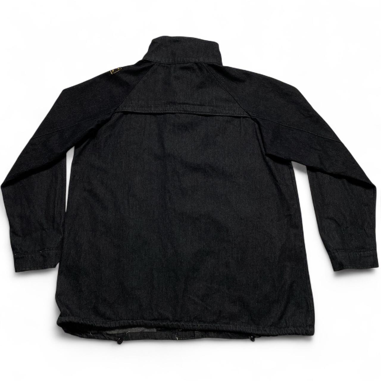 Vintage Military Commanding Officer Light Denim Jacket