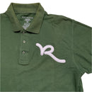 Rocawear Green and White Polo Shirt (M)