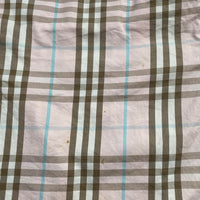 Burberry Brit Vintage y2k Pink Brown and Blue Pleated Skirt (8)