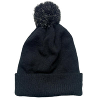 Jamiroquai Automation Black White and Red Bobble Beanie Hat