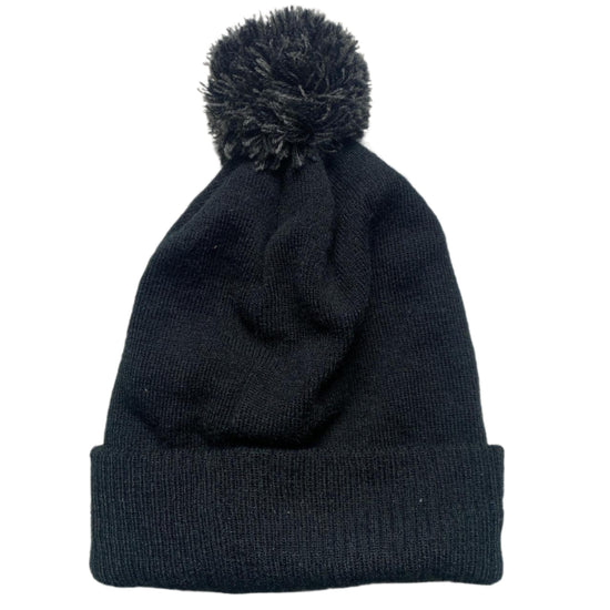Jamiroquai Automation Black White and Red Bobble Beanie Hat
