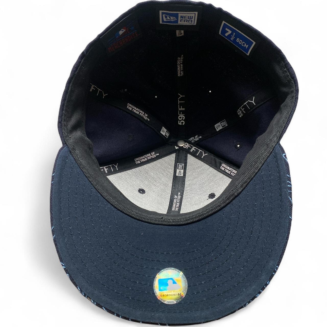 New York Yankees Navy and Light Blue Embroidery New Era Fitted Cap