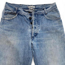 Stone Island Light Blue Vintage 90’s Square Patch Jeans (30W)