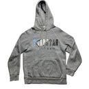 Trapstar Chenille Ice Grey White and Blue Tracksuit (S)