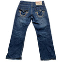 True Religion Billy Super T Multi Colour Stitch Baggy Jeans (36W)