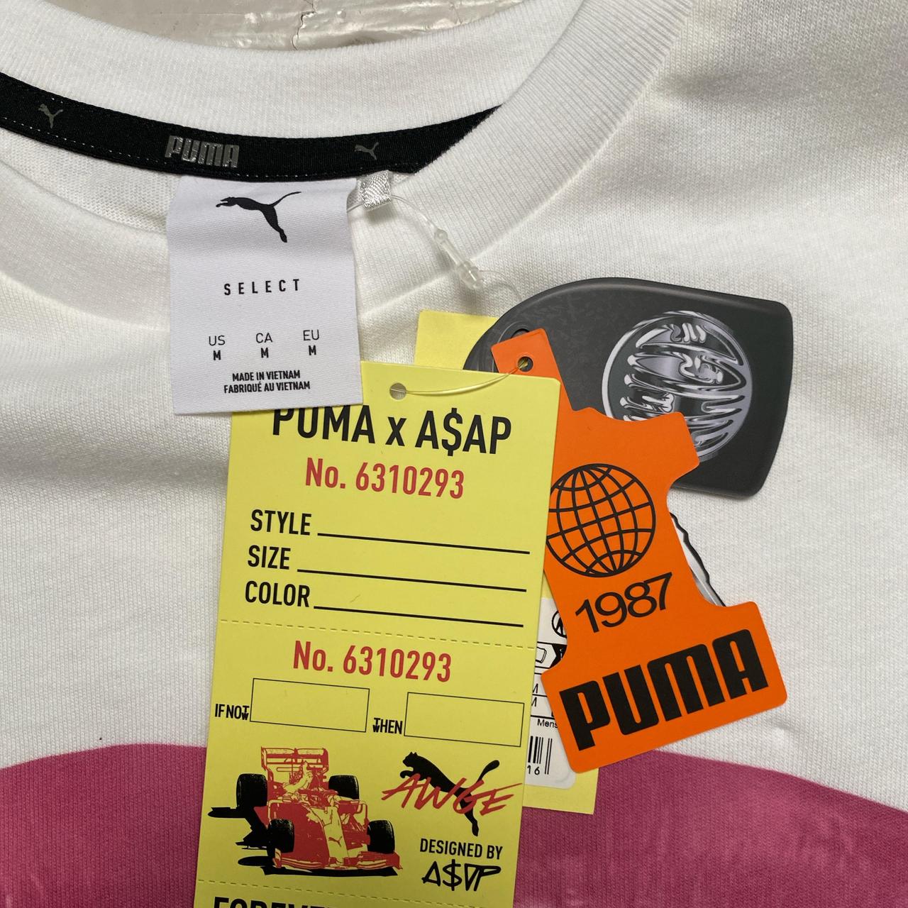 Puma ASAP Rocky AWGE Flacko Grills and Lips T Shirt (M)