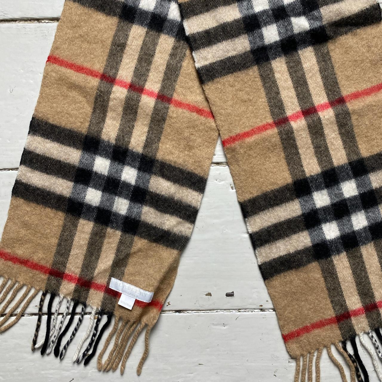 Burberry Vintage Wool Scarf