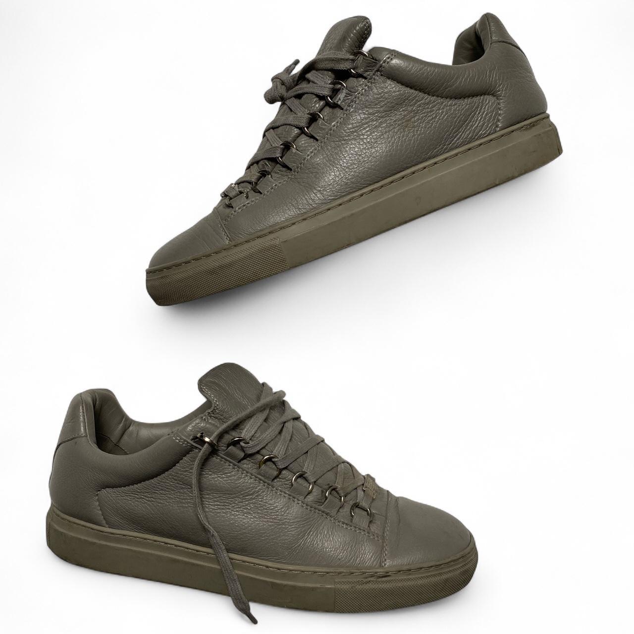 Balenciaga Arena Grey Low Top Trainers (UK 7)