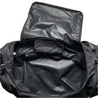Nike Big Black and White Swoosh Duffle Travel Bag