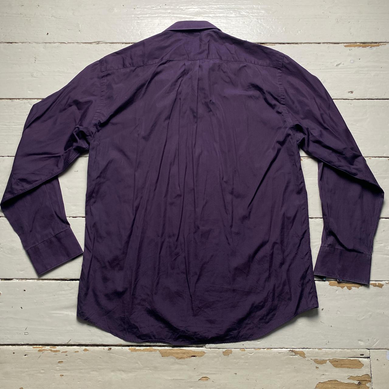 Kenzo Homme Purple Long Sleeve Shirt