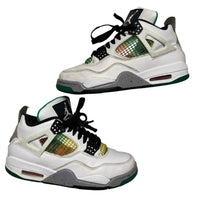 Jordan 4 Rasta White Black Yellow Red and Green (UK 5)
