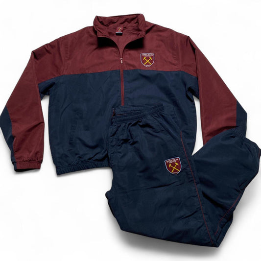West Ham United Windbreaker Full Tracksuit Jacket and Bottoms