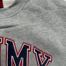Tommy Hilfiger Grey Spellout Jumper (XS)